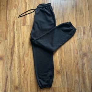 NAKED WARDROBE~NWT~Jogger~Black~Drawstring~